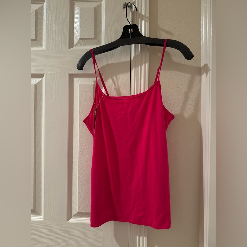 Time and Tru Vibrant Pink Camisole